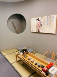 点击看大图 饮茶休息区-姜美堂·蒸姜除湿の纤体美颜馆
