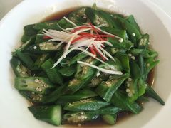 白灼秋葵-小郭私房菜·海肠捞饭店(学士街店)