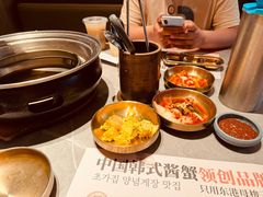-草家酱蟹炭火烤肉店(珲春南路一店)