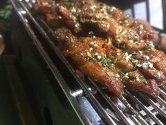 碳烤五花肉-老表记广西宵夜螺蛳鸭脚煲(西大店)