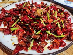 -东来菜馆•手抓海鲜家常菜•海鲜锅贴(鸽子窝店)