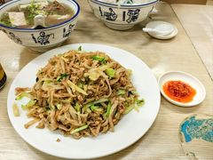 肉片鸡蛋炒面-王记汤粉店(景田店)