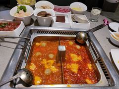 香菇鸳鸯锅-海底捞火锅(龙岗星河COCO Park店)