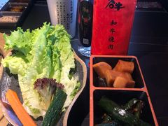 餐前小菜-谷牛和牛烤肉(漕河泾印象城店)
