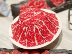 手切热气牛展肉-新一哥粤菜火锅(瑞金店)