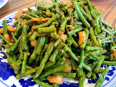 炒豆角-山居书舍