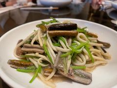 茭白炒鳝丝-玫瑰厅上海菜(兴国路店)