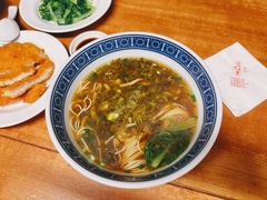 咸菜毛豆肉丝-沪西老弄堂面馆(定西路店)