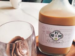 冠军玫瑰冰奶茶-柠檬树茶餐厅(海雅缤纷城店)