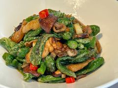 土辣椒炒姬松茸-楚禾宴(光谷大道店)