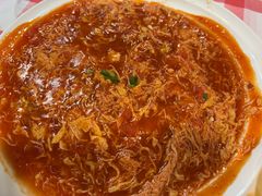 番茄拉丝鸡蛋-忆外婆徐州菜·地锅鸡·生日宴(吴庄店)