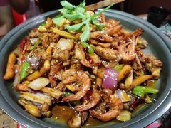 炭火干锅虾-炭舍干锅(华发商都店)