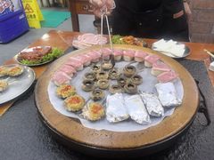 -老姐石板烧烤+铜炭火锅(总店)