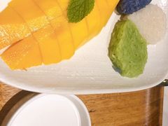 椰汁蒸三色芒果甜饭-星怡会·新加坡新美食(苏州中心店)