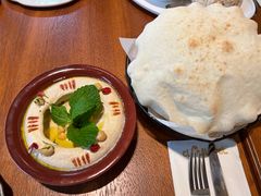 Hummus鹰嘴豆泥酱-ELI FALAFEL Lebanese&Mediterranean黎巴嫩美食(富城路店)