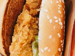 麦麦咔滋脆鸡腿堡-麦当劳(军博店)