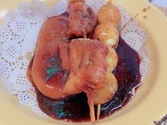 里脊肉年糕鹌鹑蛋-柴爿巷·香酥鸡&馄饨(复兴中路店)