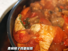 -贵州辣子鸡番茄鸡