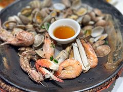 干锅烤海鲜-阿毛饭店·正宗宁波菜(儿童公园旗舰店)