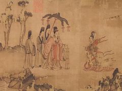 东晋 顾恺之《洛神赋图》宋摹本之卷二-辽宁省博物馆