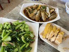 香菇青菜-品雅轩农家乐