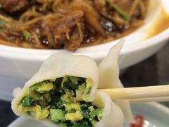 韭菜鸡蛋水饺-李记东北饺子馆·东北菜(欢乐谷店)