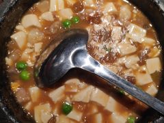 石锅鸡汤豆腐-绿茶餐厅(蓝色港湾店)