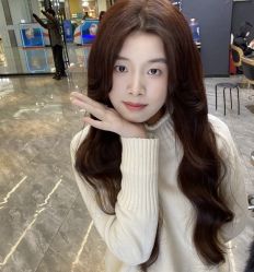 点击看大图 -藤野造型烫发染发