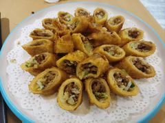 脆皮鸭丝-大眼锅贴水饺(河东店)