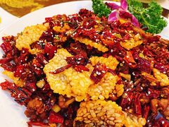 锅巴辣子鸡丁-缪氏川菜(丰盛町店)