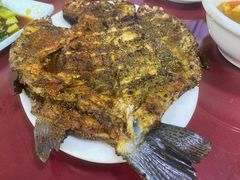 -北京龙庆四季香农家饭庄·灶台鱼·碳烤虹鳟鱼(龙庆峡店)