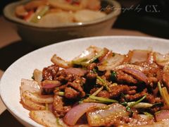 葱嫩牛肉-山石榴·贵州菜(丰盛里店)