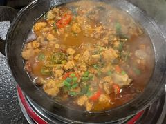 干锅鱼杂-湘肠香火锅店(团结湖店)