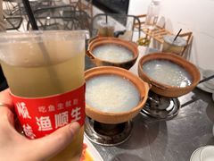 -渔顺生·顺德鱼生·粥底火锅·桑拿鸡(渔人码头店)