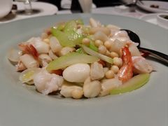 鸡头米炒虾仁-江南雅厨(李公堤店)