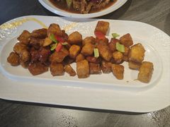 酥茄牛肉粒-凤霞海鲜大排档·天津菜(抗震路店)