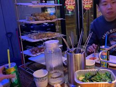 自助取餐区-三个蒙古大叔羊肉串(大宁店)