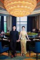 -伊莲妈妈装礼服旗袍高级定制