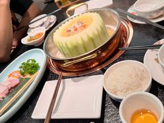 -得意咚瓜·顺德鱼生·冬瓜盅火锅