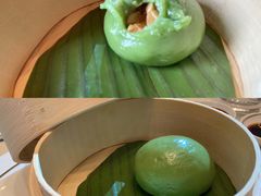 三丁艾草青团-扬州香格里拉·香宫中餐厅