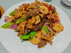 -二姐家三个拿手菜·北塘海鲜·大馅锅贴王(北辰店)