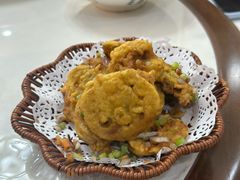 椒盐藕夹-小鱼锅贴明光土菜