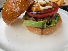 芝心牛肉汉堡-Lets burger非常汉堡·环球风味(蓝色港湾店)