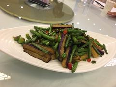 茄子炖豆角-静之湖湖畔餐厅