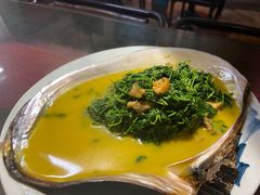 蚌肉金花菜-手抄板凳江南菜(湖滨商业街店)