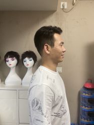 -极客侠男士假发定制补发
