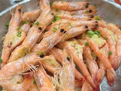 蒜蓉开边蒸虾-贞姨美食·老字号海鲜大排档