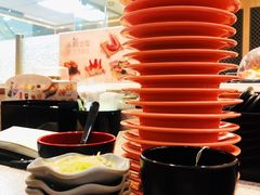 自助调料区-争鲜回转寿司(太阳宫凯德PLUS店)