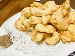 炸虾仁-晚归月亮湾私家菜(临邑路店)