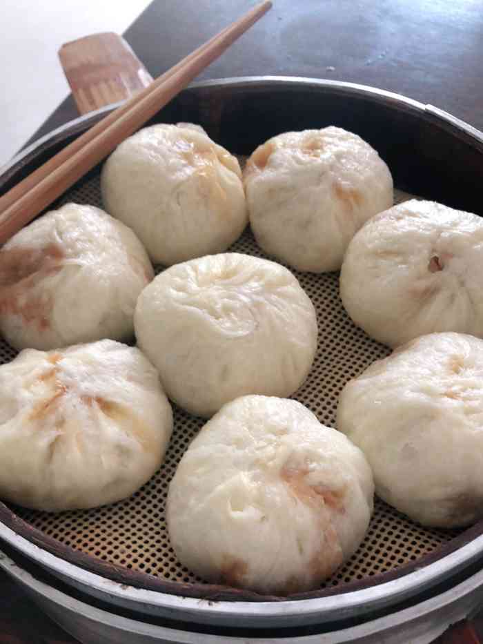 江南名吃·南京灌汤包-"这店包子挺好吃的老板开了这店好久了 .